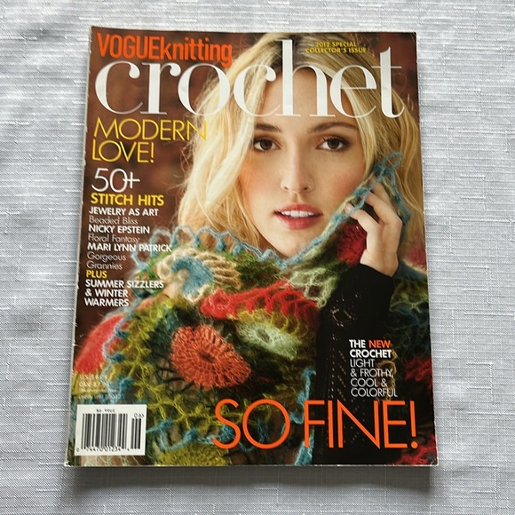 VOGUE 2 KNITTING AND 1 CROCHET MAGAZINES SET OF 3 - Picture 13 of 16